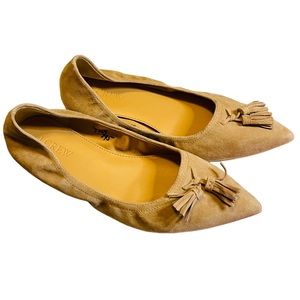 J Crew ballerina flats - size 7